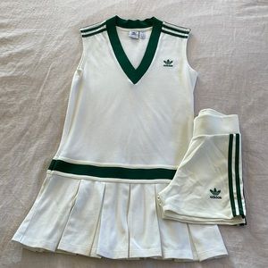Adidas tennis dress with matching shorts! XS
